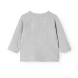 Tuti Wrap LS Modal Pointelle Rib Blue Haze