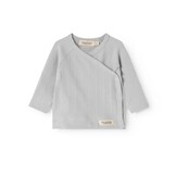 Tuti Wrap LS Modal Pointelle Rib Blue Haze