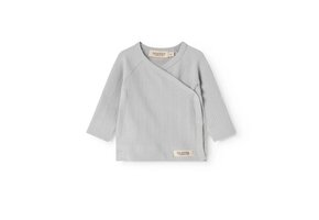 Tuti Wrap LS Modal Pointelle Rib Blue Haze