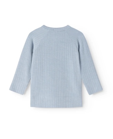 Tuti Wrap LS Micro Modal Blue Coast