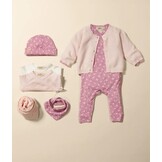 Aiko Modal Smooth Print Lit de Rose