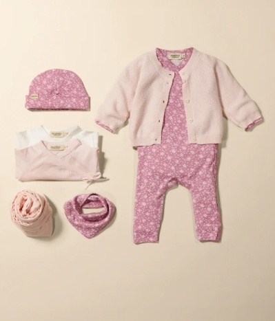 Aiko Modal Smooth Print Lit de Rose