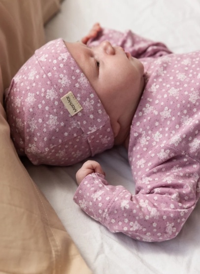 Belita Modal Smooth Print Lit de Rose