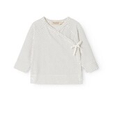 Tut Wrap LS Modal Smooth Print Tiny Dots