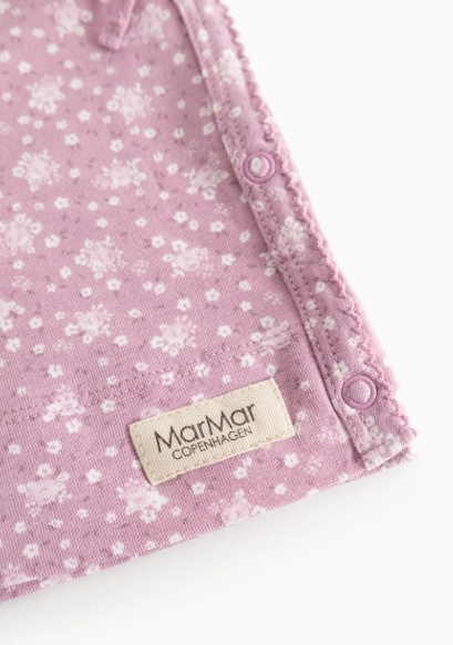 Tut Wrap LS Modal Smooth Print Lit de Rose