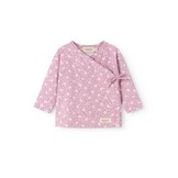 Tut Wrap LS Modal Smooth Print Lit de Rose