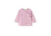 Tut Wrap LS Modal Smooth Print Lit de Rose