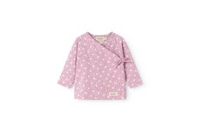Tut Wrap LS Modal Smooth Print Lit de Rose