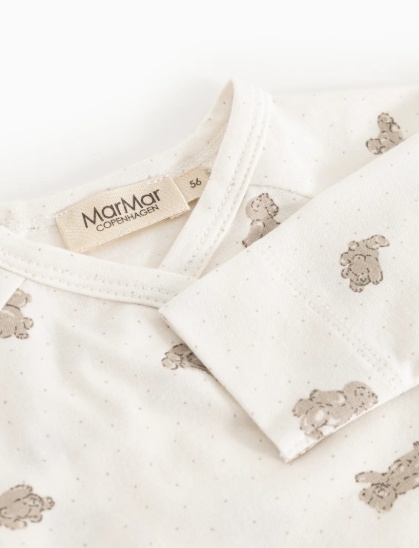 Tuti Wrap LS Modal Smooth Print Teddybears