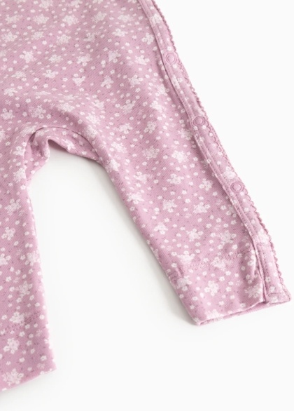 Rula Modal Smooth Print Lit de Rose