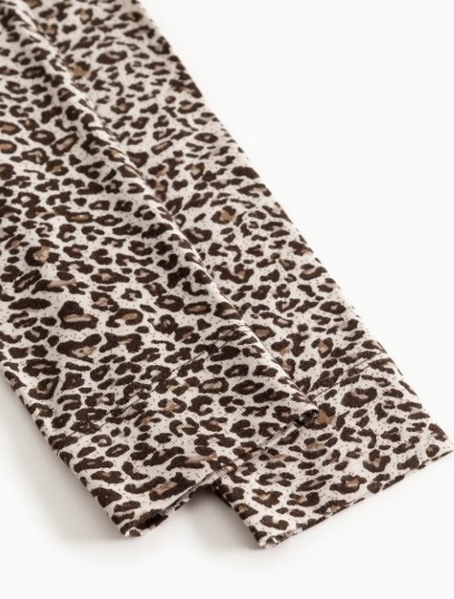 Leo Leg Leopard Dark Brown Leo