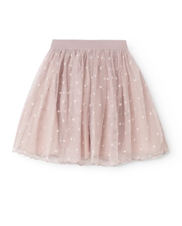 Solvig Ballerina Cloud Gray Hearts