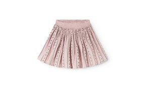 Seline Light Embroidery Dusty Purple Bloom