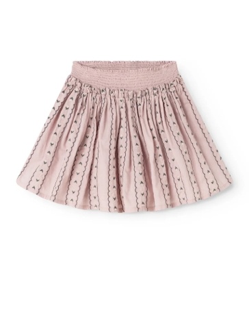 Seline Light Embroidery Dusty Purple Bloom