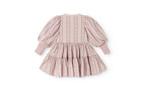 Dela Light Embroidery Dusty Purple Bloom