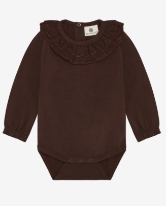 Body LS Collar Deep Mahogany