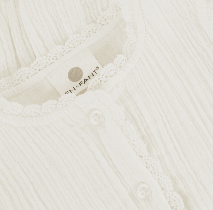 Romper Woven 1730 Pearled Ivory