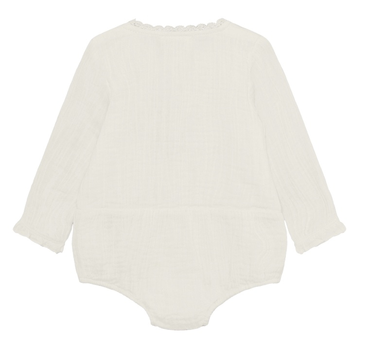 Romper Woven 1730 Pearled Ivory