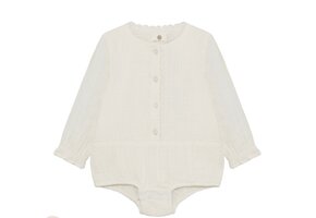 Romper Woven 1730 Pearled Ivory