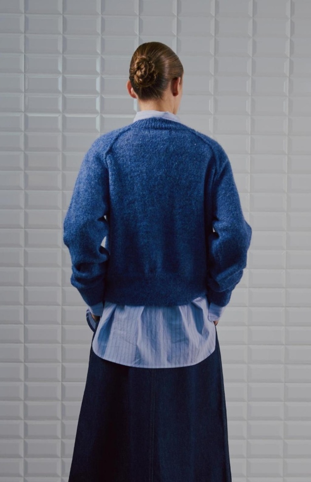 WBLANDREA LS PULLOVER ELECTRIC BLUE