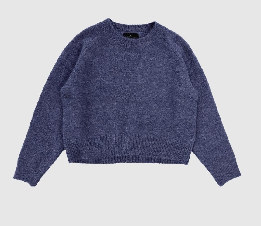 WBLANDREA LS PULLOVER ELECTRIC BLUE