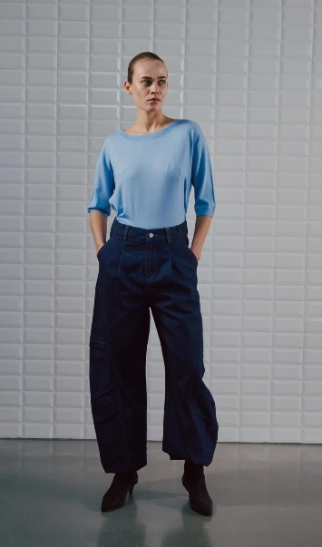 WBLOLIVE TRACK PANT Worker Blue