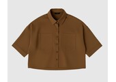 WBL Madison Ss Shirt Dark Camel