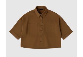 WBL Madison Ss Shirt Dark Camel