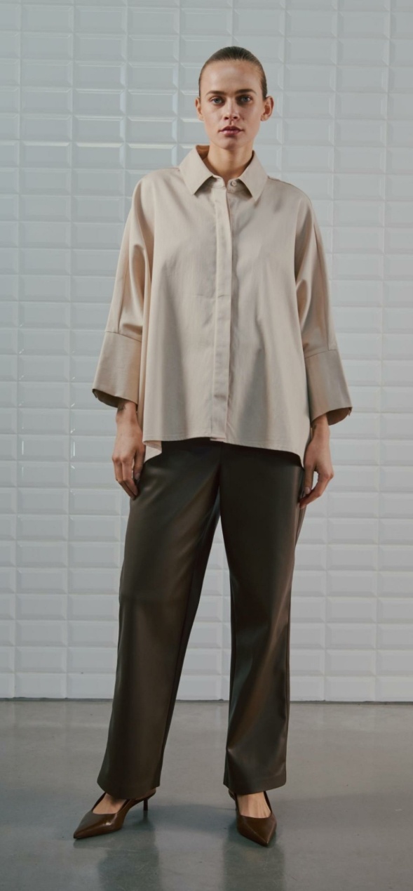 WBLMADISON BATSLEEVE SHIRT Japanese Pearl