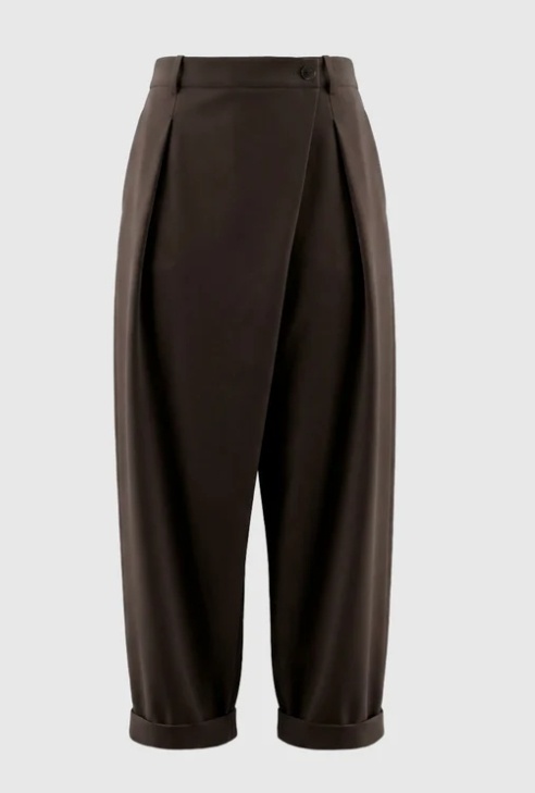 WBLJUANA TAILORED PANT Dark Brown