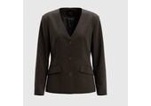WBL Juana Tailored Blazer Dark Brown