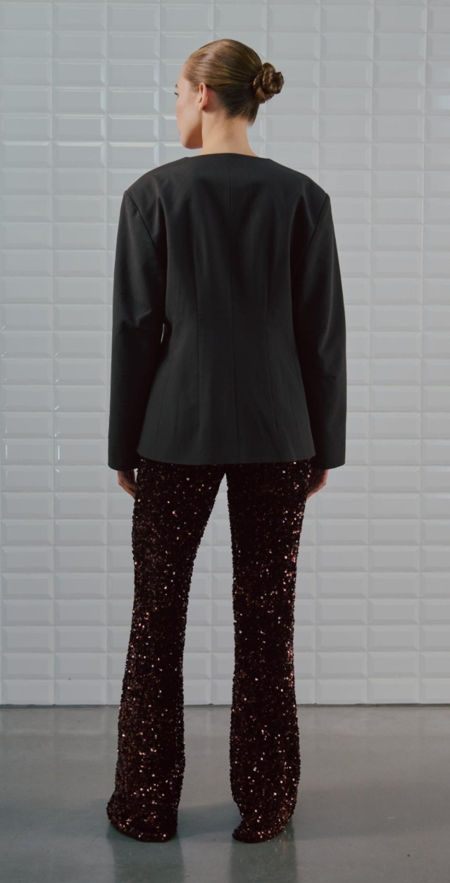 WBLJUANA TAILORED BLAZER Dark Brown