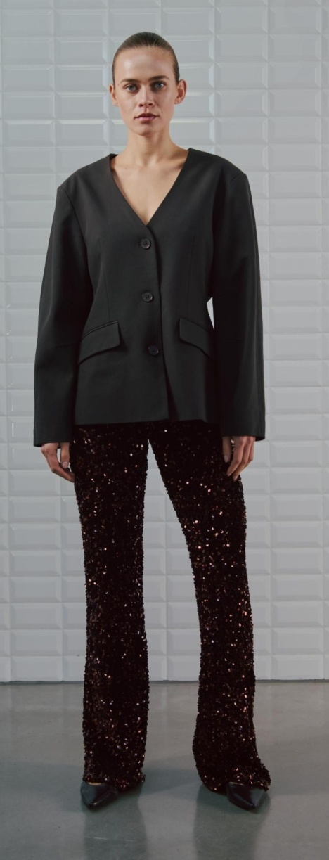 WBLJUANA TAILORED BLAZER Dark Brown