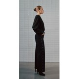 WBLKATE HW WIDE JEANS WASHED BLACK DENIM