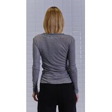 WBLJOSEFINE LS TEE GREY STRIPE