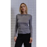WBLJOSEFINE LS TEE GREY STRIPE