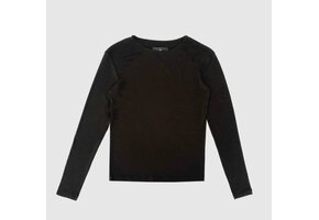 WBLJOSEFINE LS TEE DARK BROWN