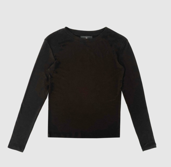 WBLJOSEFINE LS TEE DARK BROWN