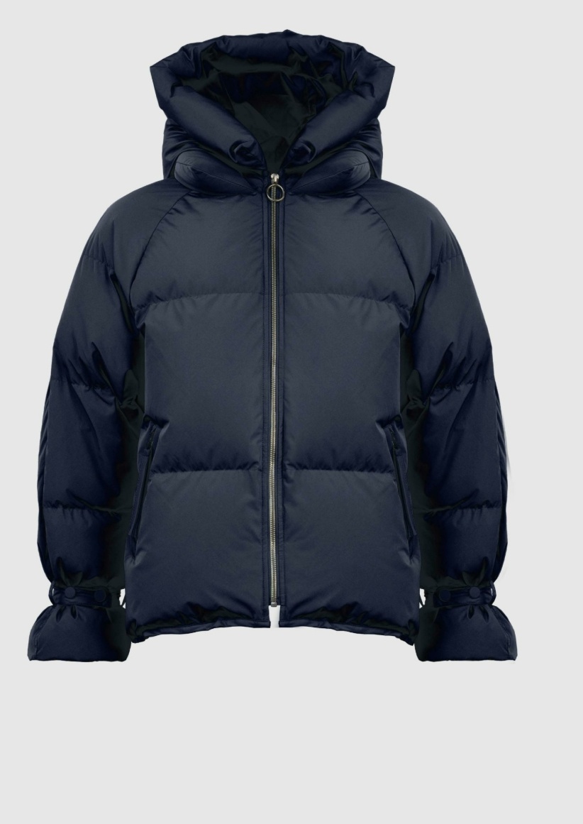 WBLKYLIE REAL DOWN JACKET MID NIGHT BLUE