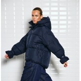 WBLKYLIE REAL DOWN JACKET MID NIGHT BLUE