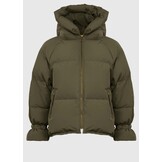 WBLKYLIE REAL DOWN JACKET GRAPE LEAF GREEN