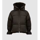 WBLKYLIE REAL DOWN JACKET DARK BROWN