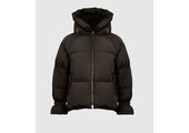 WBL Kylie Real Down Jacket Dark Brown