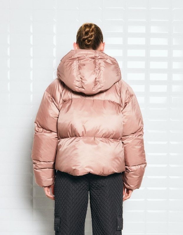 WBLEMMA SHORT DOWN PUFFER JKT SOFT ROSE