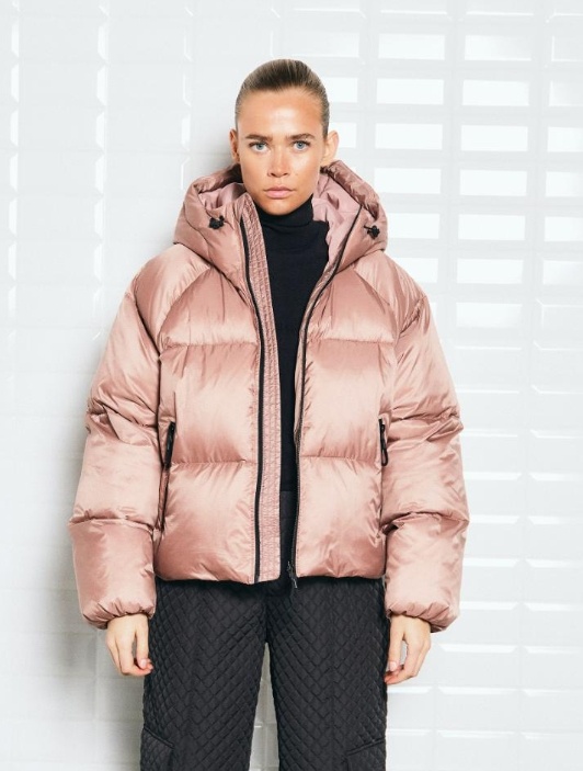 WBLEMMA SHORT DOWN PUFFER JKT SOFT ROSE