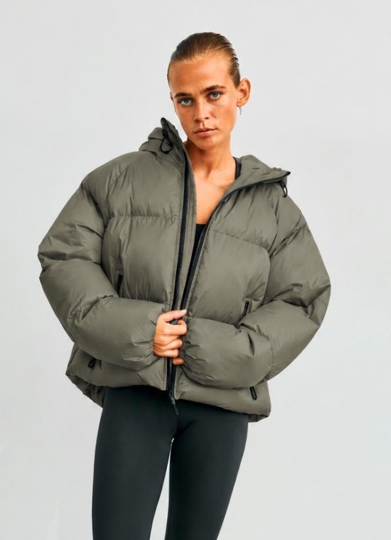 WBLEMMA SHORT DOWN PUFFER JKT LIGHT FALCON