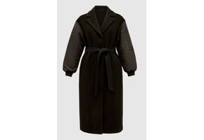 WBL Arcadia Wool Coat Dark Brown