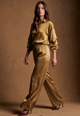 Anastasia blouse Gold