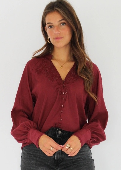 Cloe burgundy 25-B009