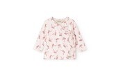 Tut Wrap LS Modal Smooth Print Bows